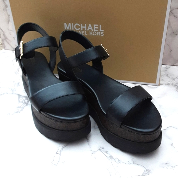 Michael Kors Shoes - Michael  kors  flatform leather shoes